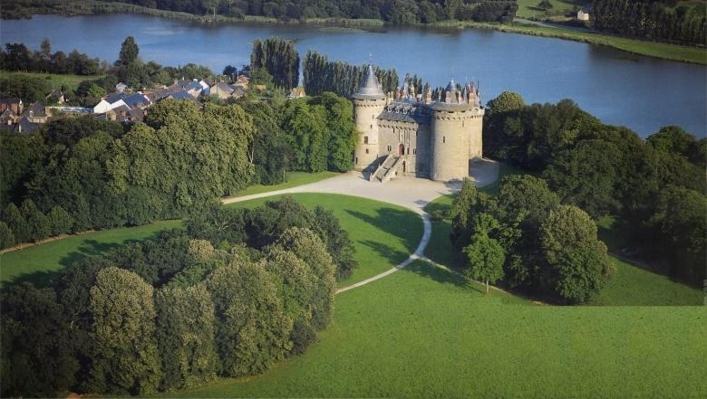 Château de Combourg et son parc, réaménagé par Bühler entre 1866 et 1877 - Crédit : Château de Combourg