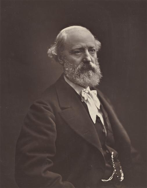 Portrait d'Eugène Viollet-le-Duc, par Nadar, 1879 - Crédit : Musée d'Orsay - RMN